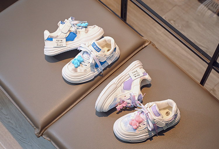 儿童加绒运动鞋2022冬季新款韩版时尚休闲老爹鞋男童鞋子板鞋详情2