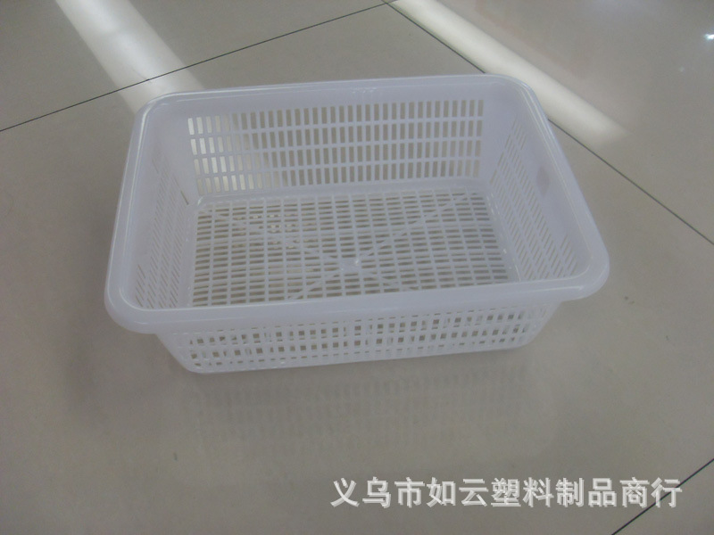 批发供应塑料长方筛  长方果蔬篮 1233长方筛 大号方筛详情1