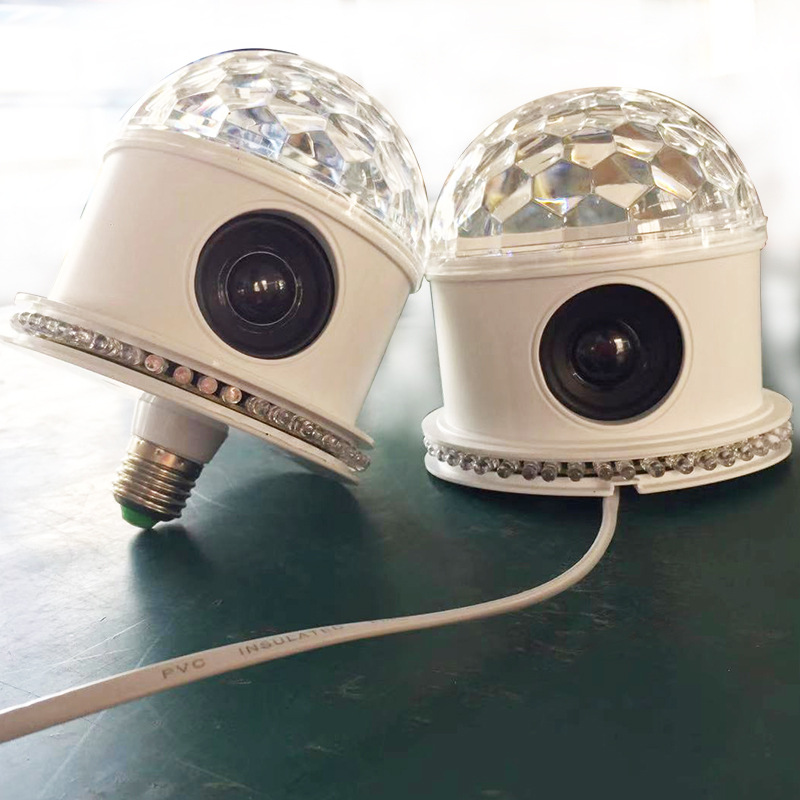 新款dj声控蓝牙音乐彩灯迷你led舞台灯disco水晶小魔球灯跨境专供详情2