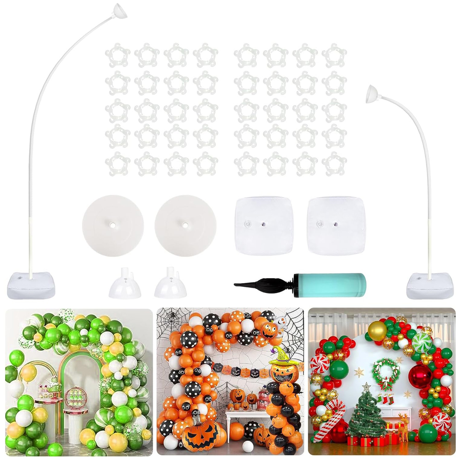 Wedding arch iron art frame, wedding road guide props, stage background decoration, wedding moon cave arch support pic 2