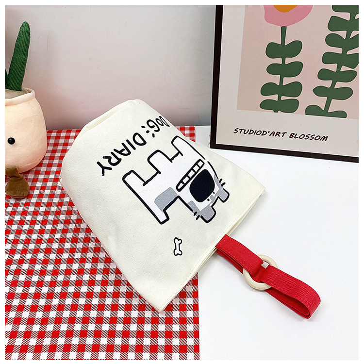 上班族便携妈咪帆布包购物学生可爱水桶型手拎便当带饭盒手提包女详情29