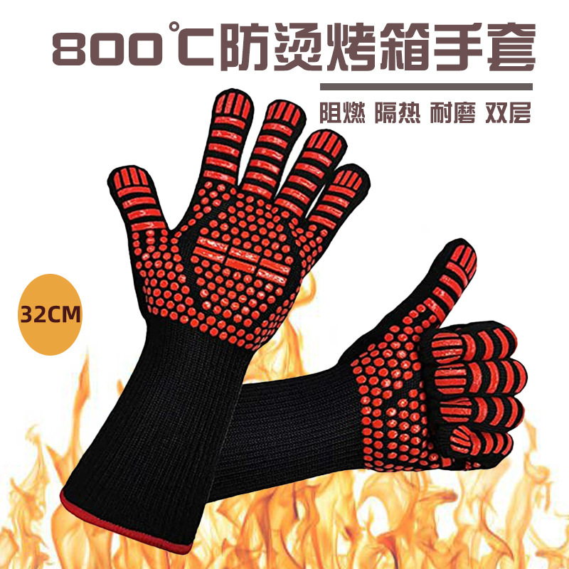 HPPE cut-resistant gloves in stock, Grade 5, suitable for outdoor gardening, puncture-resistant and wear-resistant, kitchen, slaughtering, glass cutting and scratch-resistant pic 7