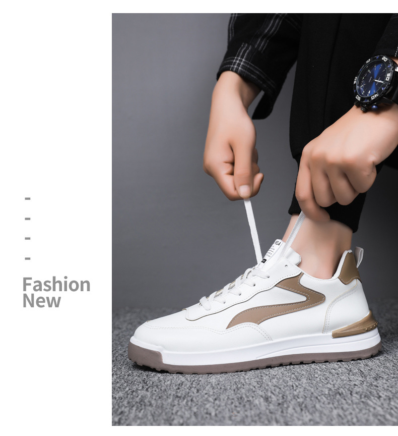 秋冬款男鞋韩版皮面板鞋运动休闲皮鞋厚底舒适老爹鞋百搭男士鞋子详情17