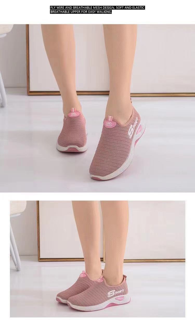 老年人妈妈鞋老北京布鞋女软底新款老太太鞋网面透气一脚蹬妈妈详情11