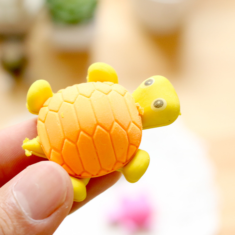 Creative cartoon big turtle student eraser, eraser student stationery wholesale manufacturer, eraser wholesale manufacturer custom-made pic 4