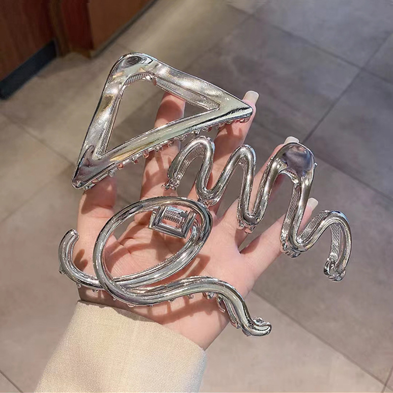 超闪爪链长款流苏耳环女欧美夸张几何形镶钻耳饰跨境货源环保饰品详情4