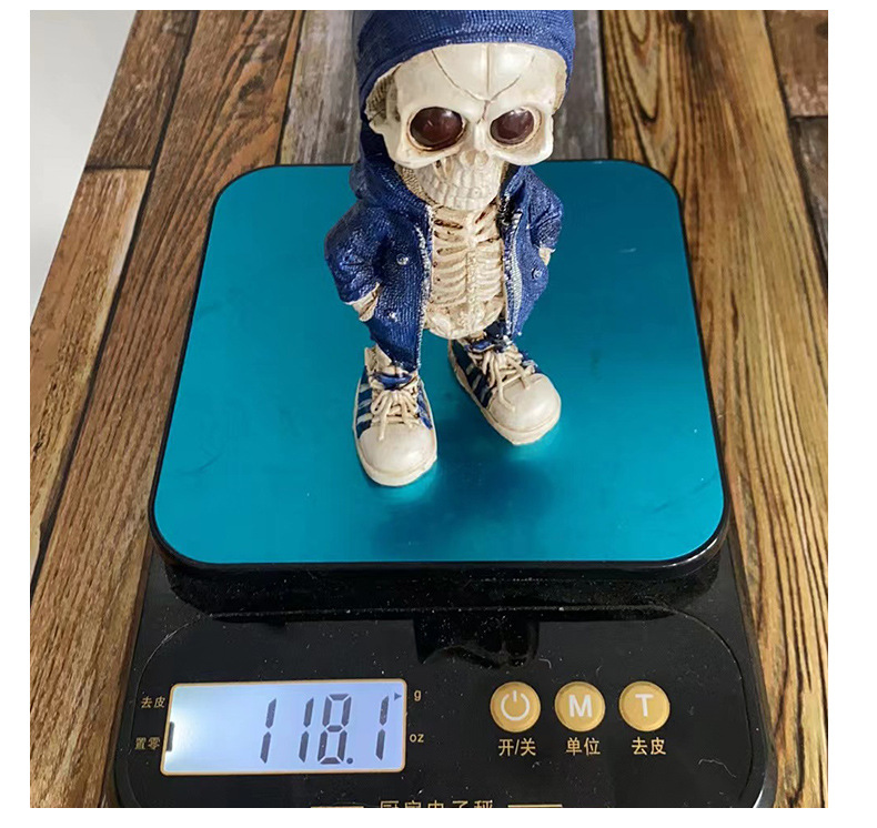 Amazon Halloween skull figurines, fashionable and creative figurines, Ghost Festival atmosphere scene decoration props wholesale pic 15