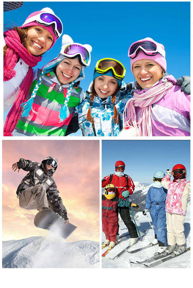 批发爆款滑雪眼镜雪地防雾装备滑雪护目镜双层防风单双板滑雪镜详情12