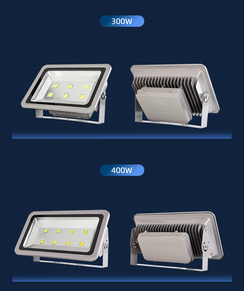 LED投光灯泛光灯厂房高亮户外广告灯室外露天防水广场球场灯路灯详情14