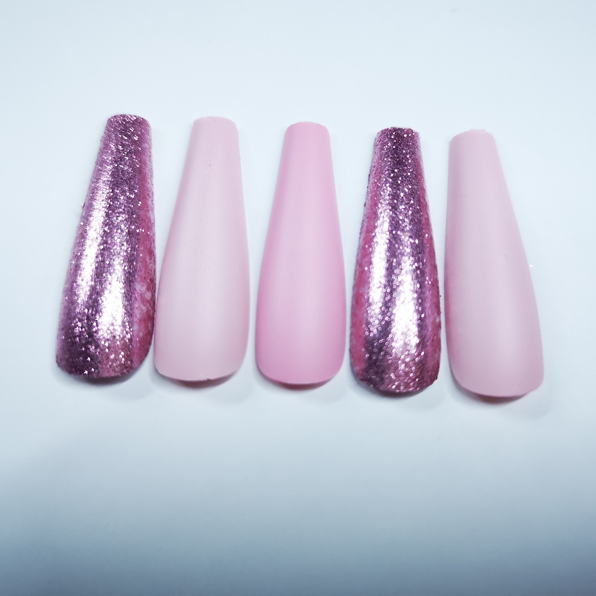30 pieces of artificial nails, finished nail pieces, extended ballet nails, almond nail patches, wearable nails, cross-border European and American stock pic 39
