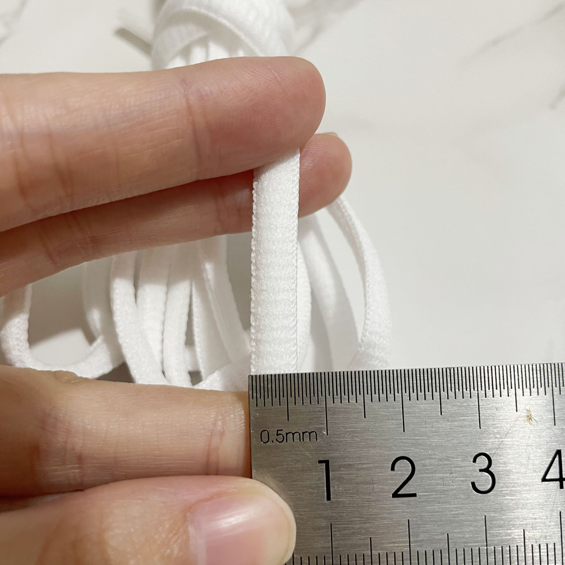 现货15个色7mm半圆彩色涤纶鞋带运动休闲篮球鞋小白鞋DunkSB详情9