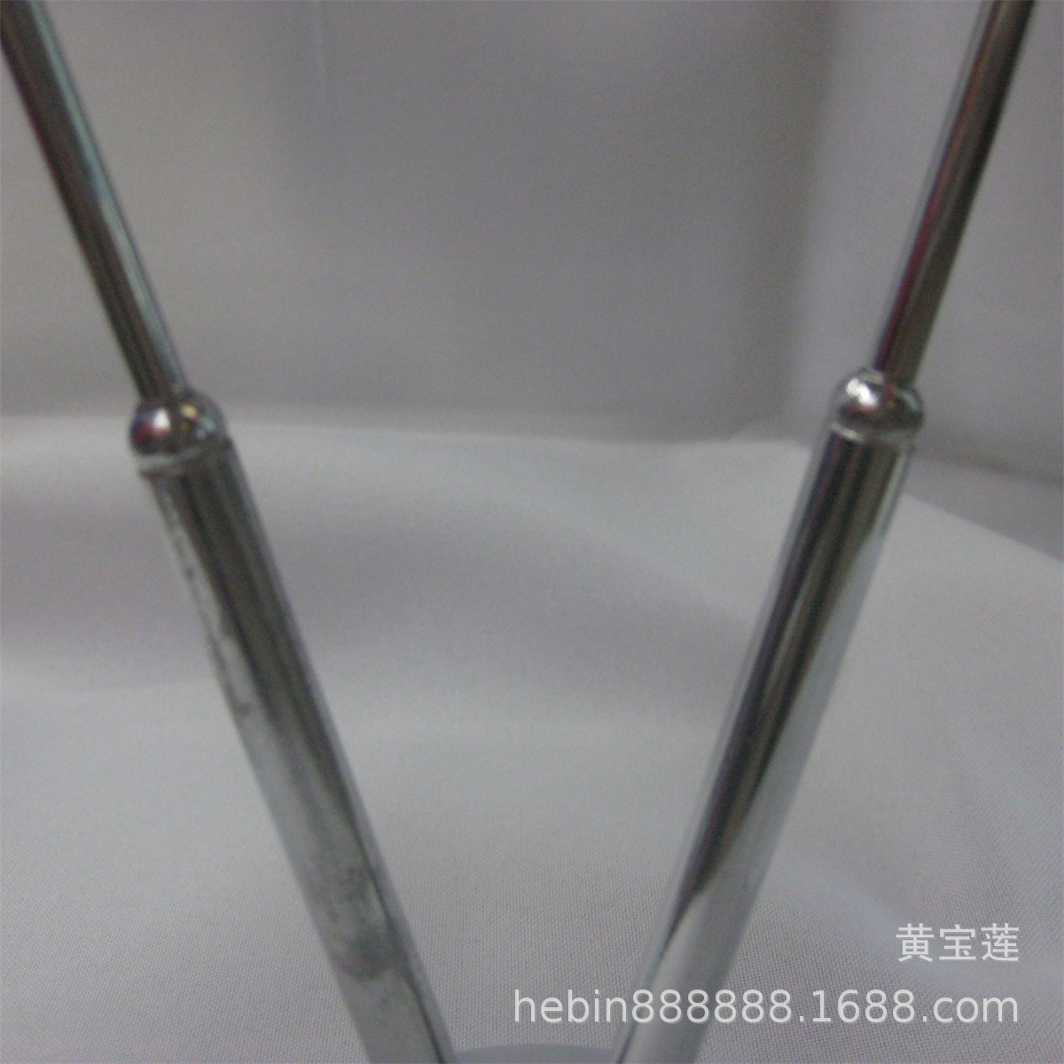 Wholesale of thick iron double-pole table flag stands for world national flag flags pic 3