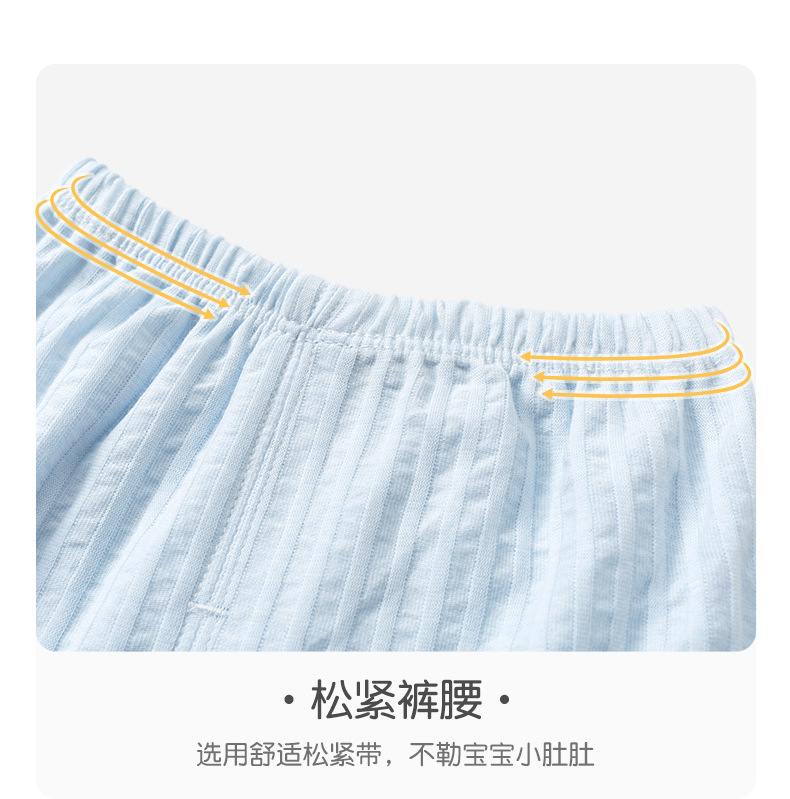 婴儿短袖套装春秋夏男童女童薄款夏装幼儿儿童分体两件套宝宝衣服详情11