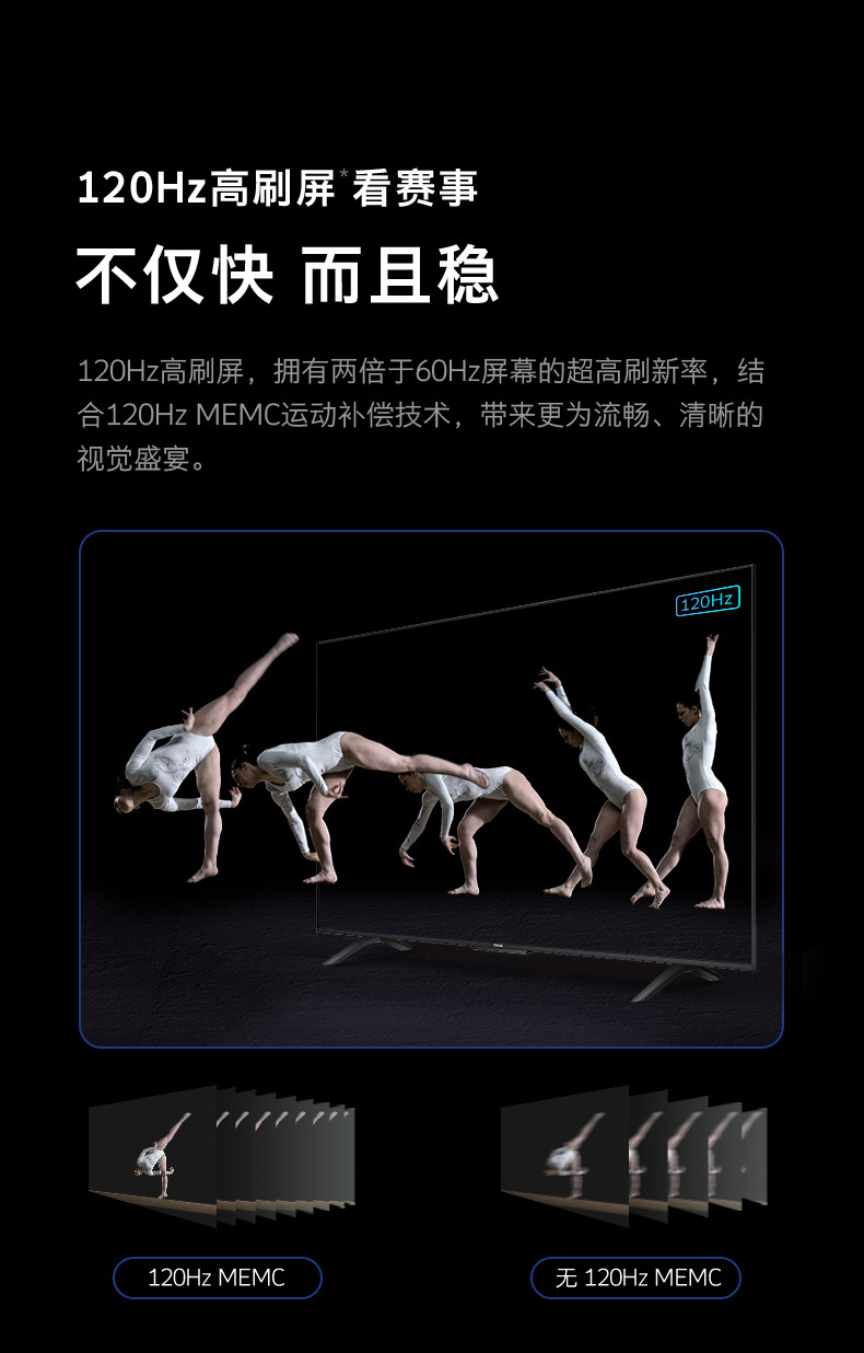 酷开55K3 Pro 55寸电视机液晶电视高刷4K智能家用超薄55P3DMax详情5