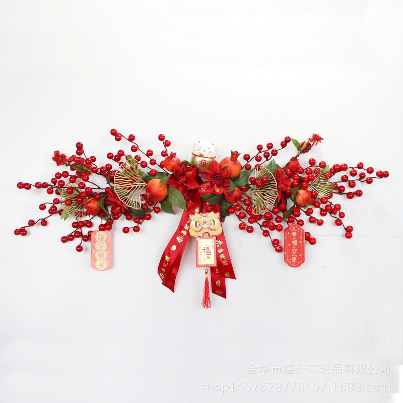 New Year decorations, festive wall-hung gifts, Lantern Festival housewarming items, Spring Festival wall decorations, New Year ornaments pic 6