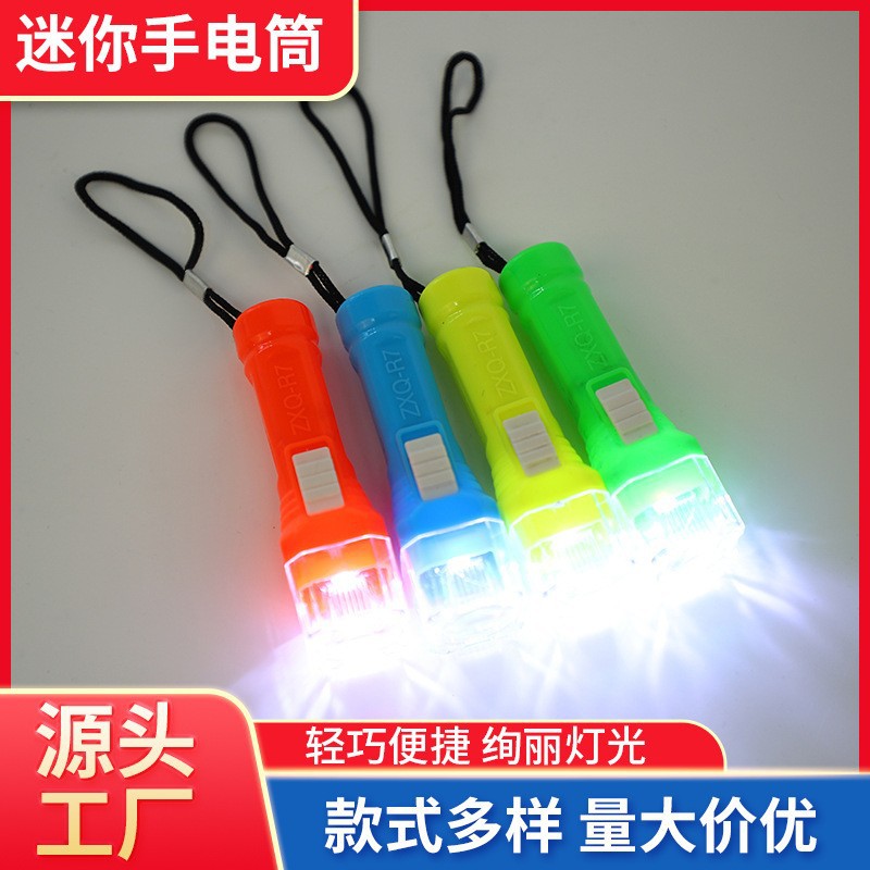 New plastic LED high-intensity L-283 flashlight, 10cm outdoor household flashlight, direct sales from the manufacturer for street stalls and night markets pic 14