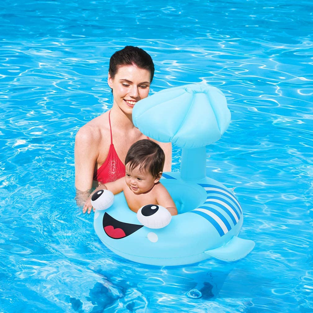 Cross-border exclusive baby swimming rings, water play swimming rings, halibut baby swimming rings pic 4