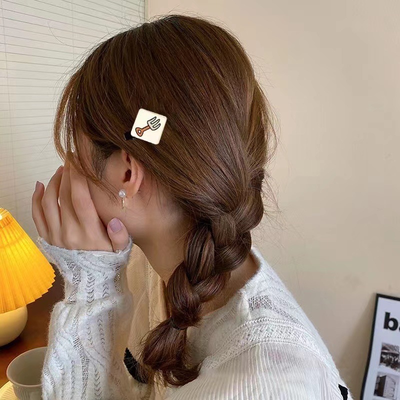 Super cute sheep, Sheep card hair clips, cute and creative cartoon duckbill clips, sweet and girlish hair clips, bangs hair clips pic 8