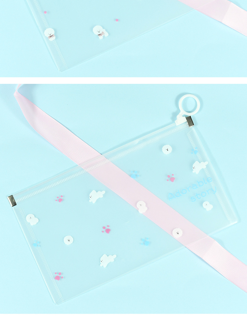 炜搏  卡通大容量可爱动物学生办公收纳袋文件袋笔袋详情10