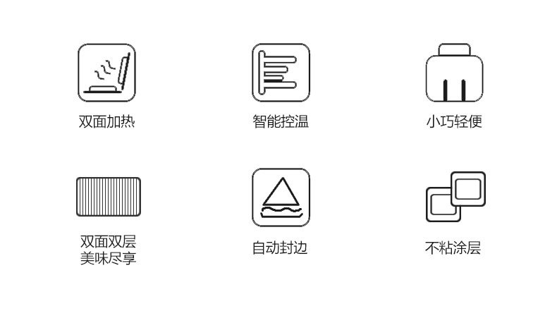 Cross-border bestseller SOKANY811 Sandwich toasted Bread Baking Panini Breakfast Electric Griddle pic 4