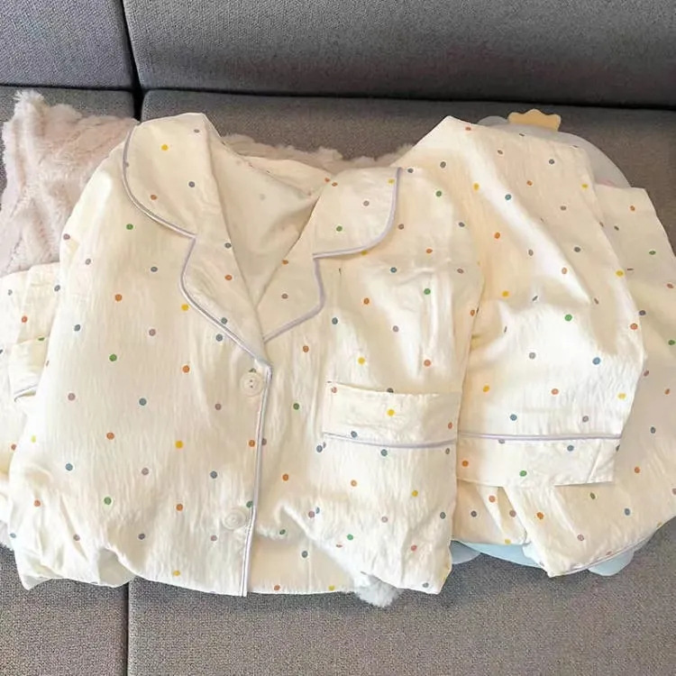 云朵棉睡衣女春秋季新款可爱卡通长袖长裤甜美宽松休闲家居服套装详情22