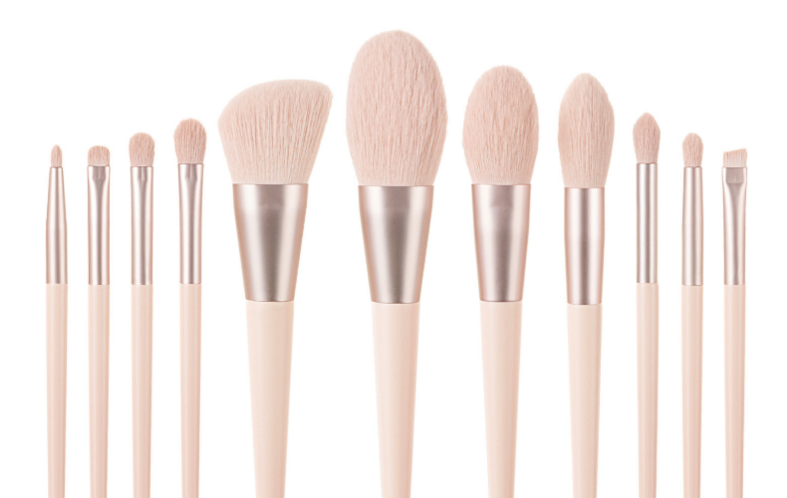 爆款推荐11支妃子笑化妆刷套装批发便携超柔软沧州毛肤色美妆工具详情7