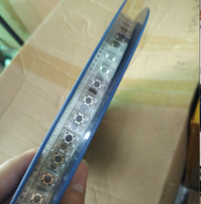 6X6X4.3贴片编带6*6*4.3轻触复位按键开关耐高温四脚一盘1000详情2