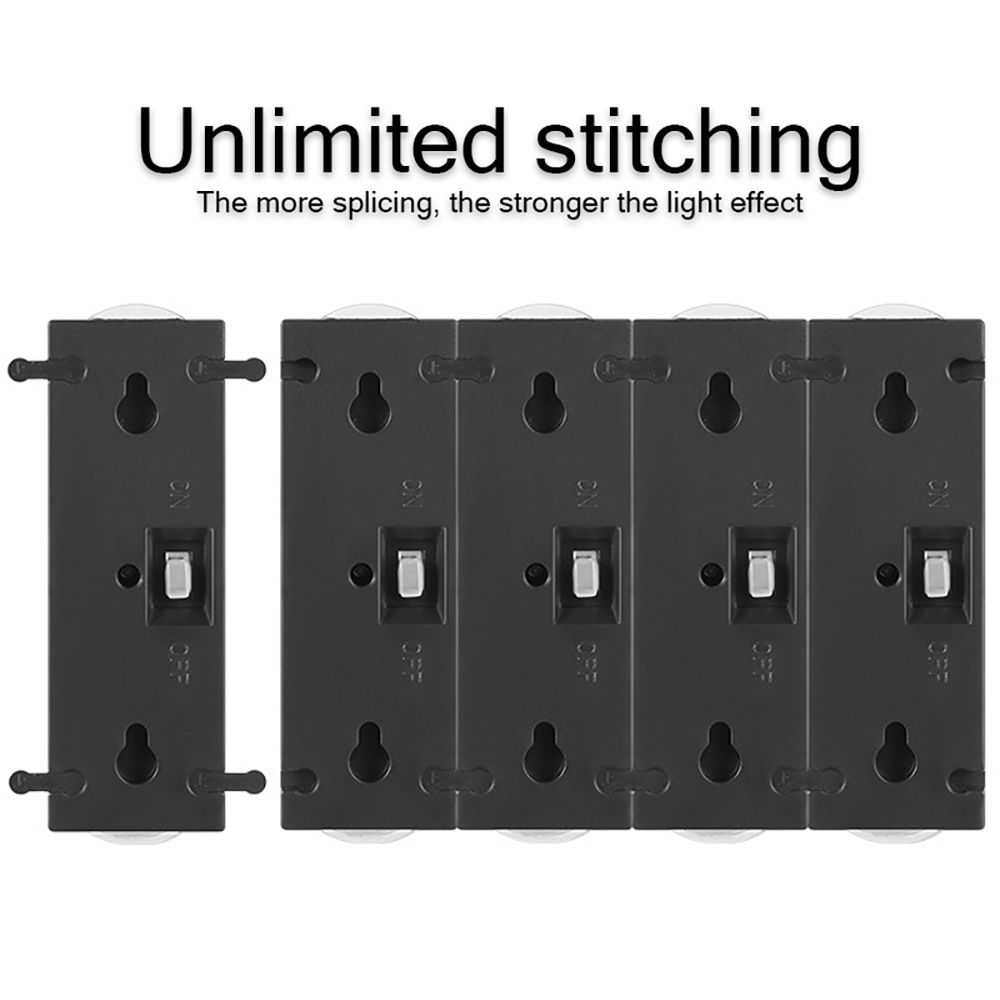 New type of top and bottom light-emitting, spliced solar wall lamp, outdoor courtyard, outdoor waterproof wall-washing lamp factory direct sales pic 5