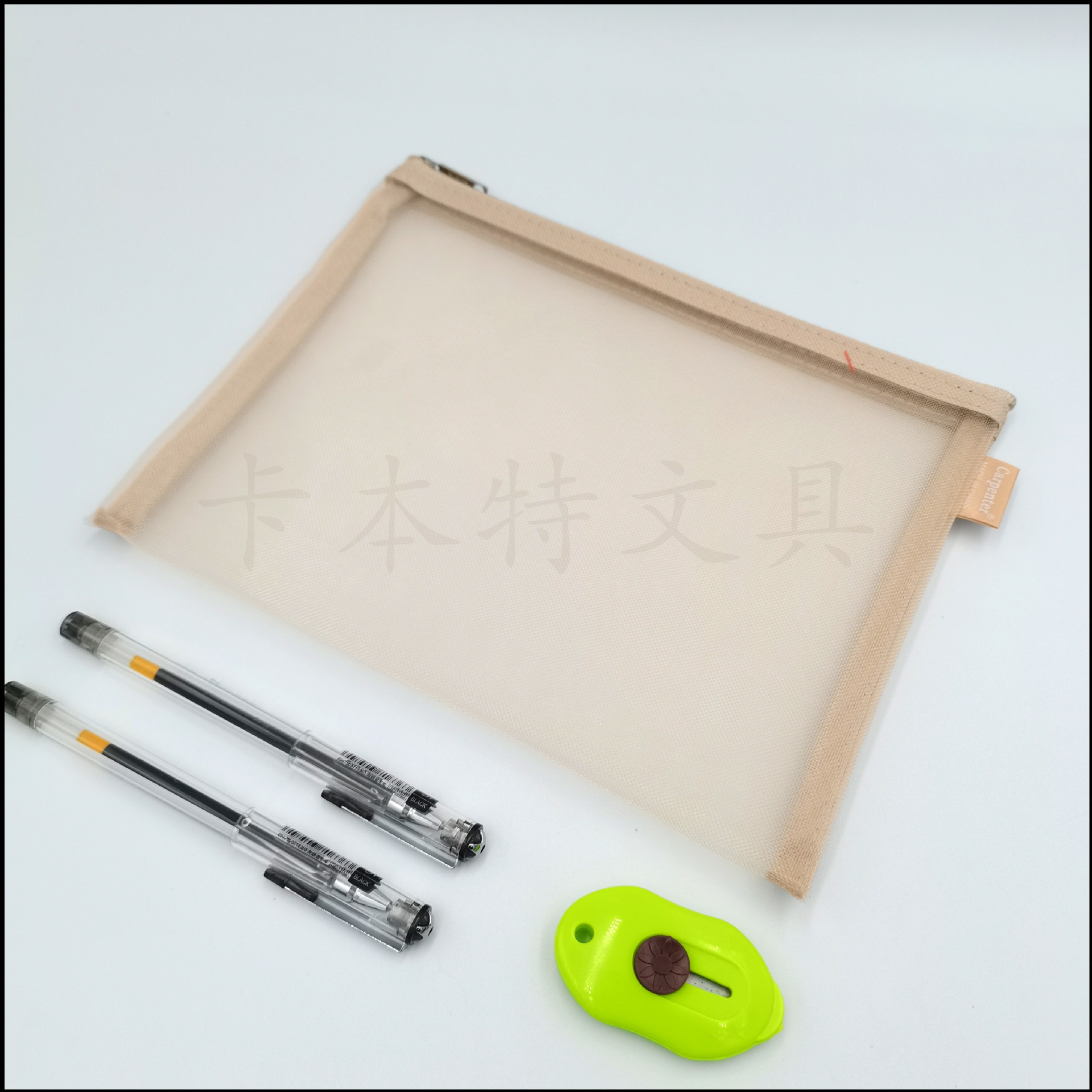 A5 zipper bags, office materials bags, net bags, file bags, factory direct sales, student test paper bags, bill storage bags pic 4
