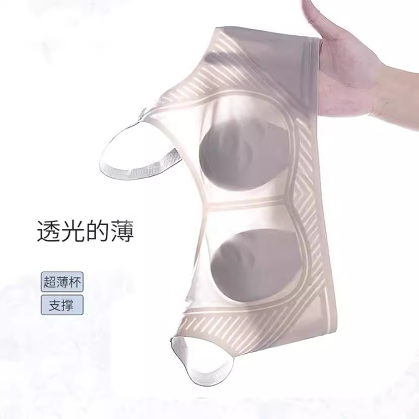 大胸显瘦无痕内衣女夏季薄款防下垂提拉收副乳舒适无钢圈文胸罩女详情3