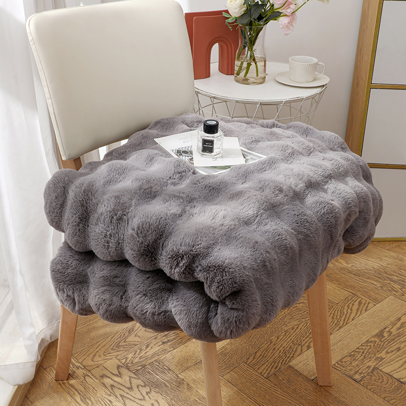 托斯卡纳毛毯加厚现代简约绒盖毯牛奶绒外贸仿獭兔毛皮毛毯子四季详情12