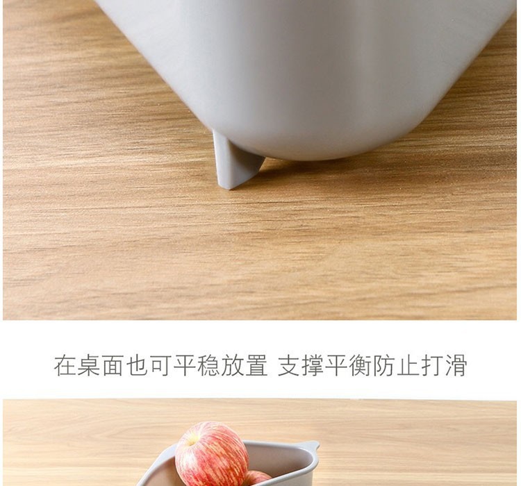 厨房水吸盘式洗菜盆过滤水置物架洗碗池抹布收纳挂篮详情6