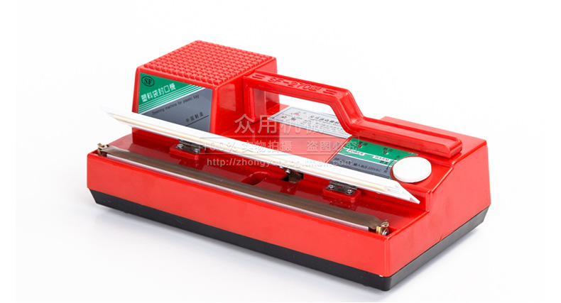 Zhongyong SF-270 manual desktop sealing machine, small household plastic bag sealing machine, mask sealing machine pic 14