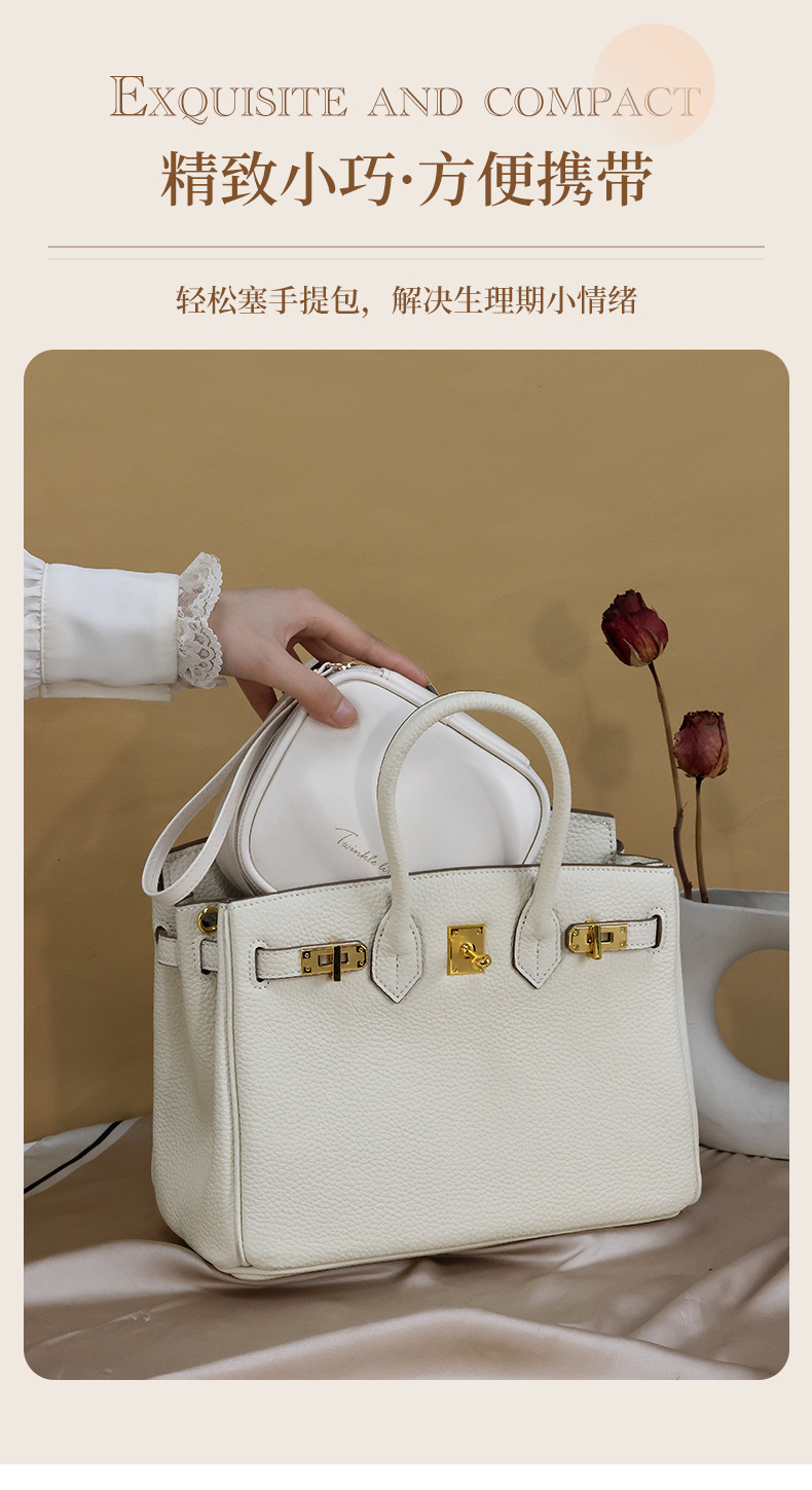 PU便携奶油口红包 随身携带化妆包 学生专用小号收纳包 姨妈巾月事包整理收纳 其他分类化妆品整理包详情12