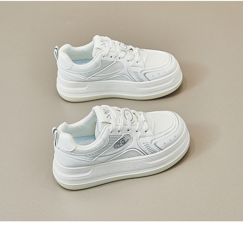 2024秋季小白鞋新款韩版ins女学生增高厚底运动板鞋休闲街拍Y8620详情19