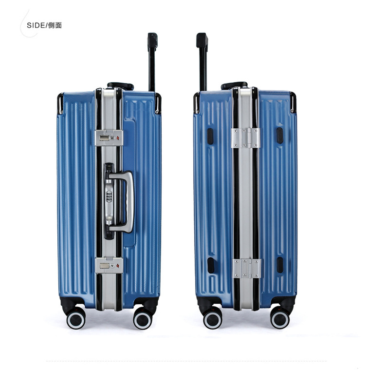 行李箱男铝框商务24寸拉杆箱女万向轮学生登机箱旅行箱26寸密码箱详情20