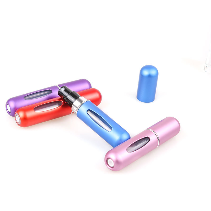 5ml perfume bottle, bottle-filled self-pumping, recyclable and refillable spray bottle, high-end portable cosmetic bottle pic 7