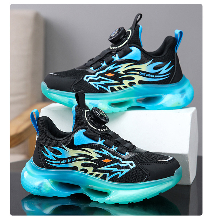 国潮中国风布鞋男童篮球鞋2024夏季新款网面儿童鞋子男孩跑步运动鞋大童透气网鞋详情24