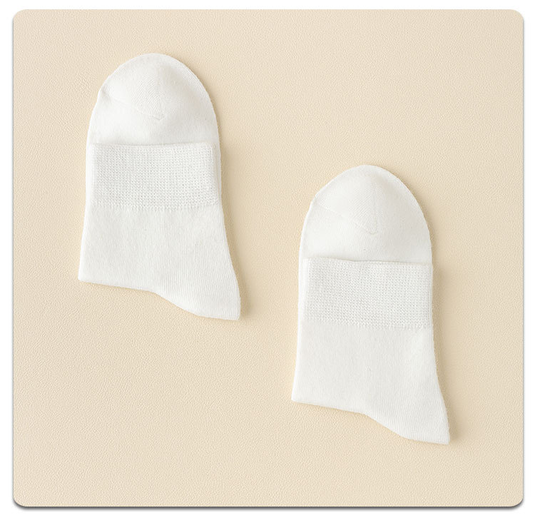 Calcetines stand one piece para el cabello calcetines de verano para niños calcetines blancos de algodón calcetines para niños y niñas calcetines para estudiantes primavera/otoño calcetines blancos versátiles medias medias one piece para el cabello pic 17