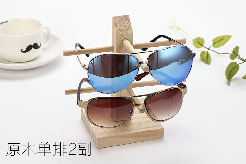 Solid wood eyeglass display stand, eyeglass store storage rack, display decoration prop, sunglasses, sunglasses stand, eyeglass rack pic 4