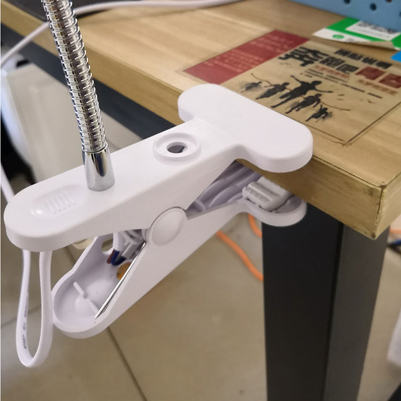 53CM flexible hose universal clamp lamp holder E27 with switch lamp head Bedside table lamp, plant multi-functional supplementary light pic 10