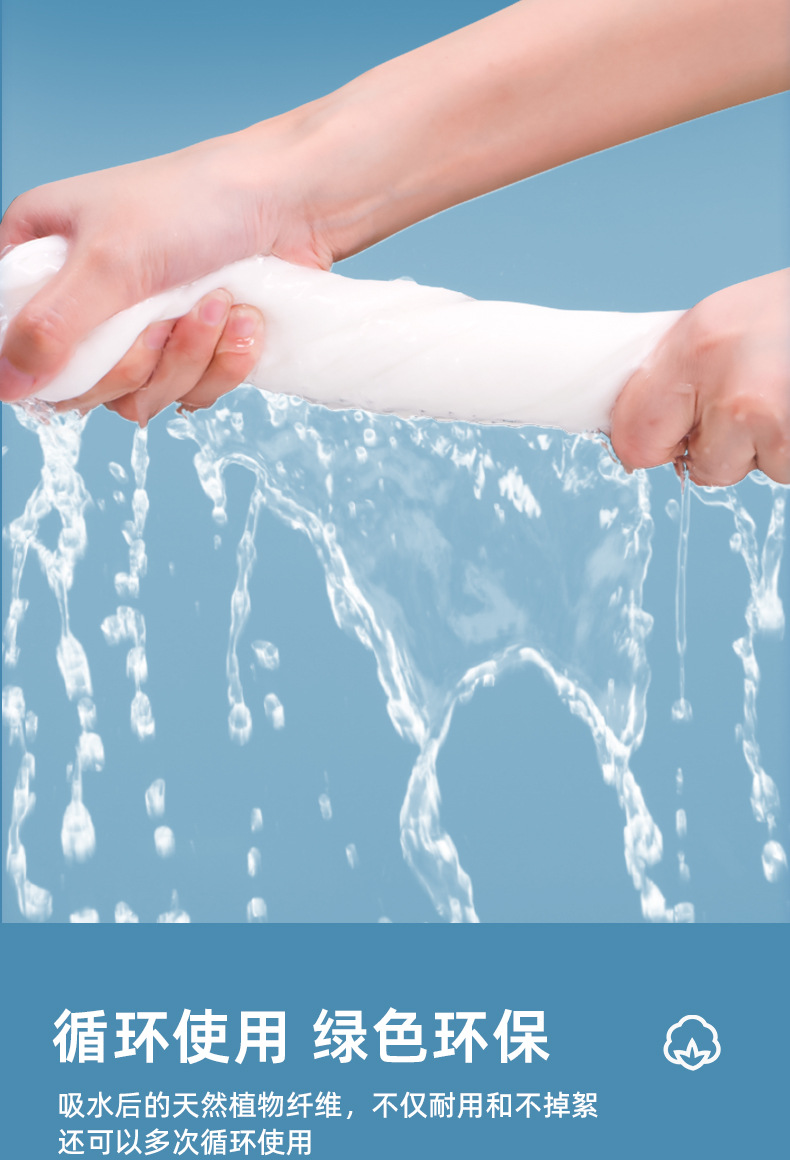 (1 shot, 3 packs) Thickened face towel, disposable cleansing towel, compressed towel, cotton soft towel, pull-out pure cotton beauty salon makeup remover and face wash towel pic 8
