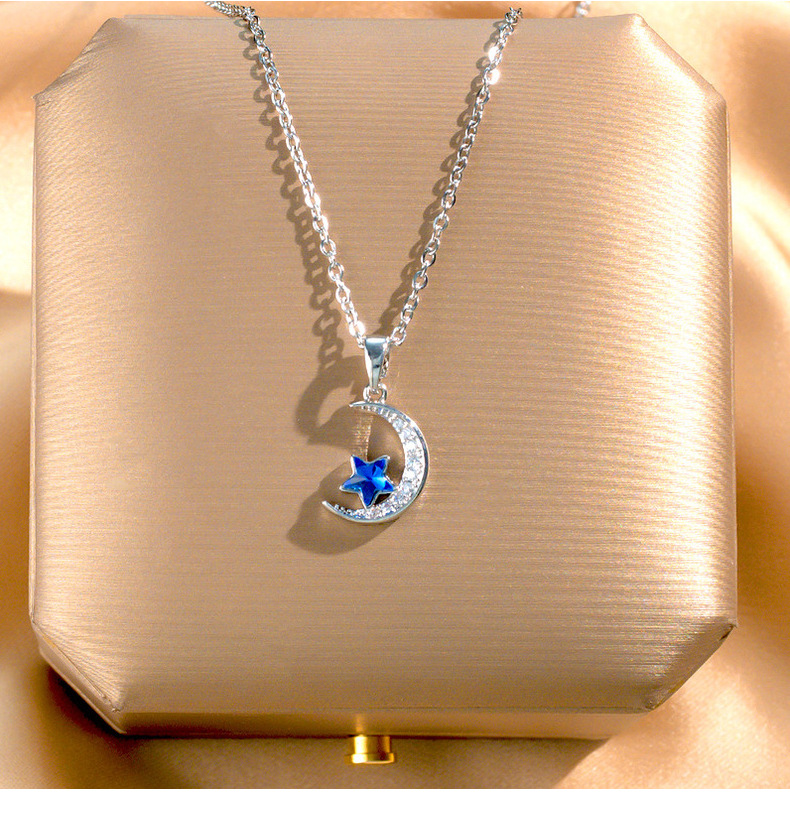 日韩轻奢设计感银色钛钢项链女ins潮小众百搭网红锁骨链高级颈链详情14