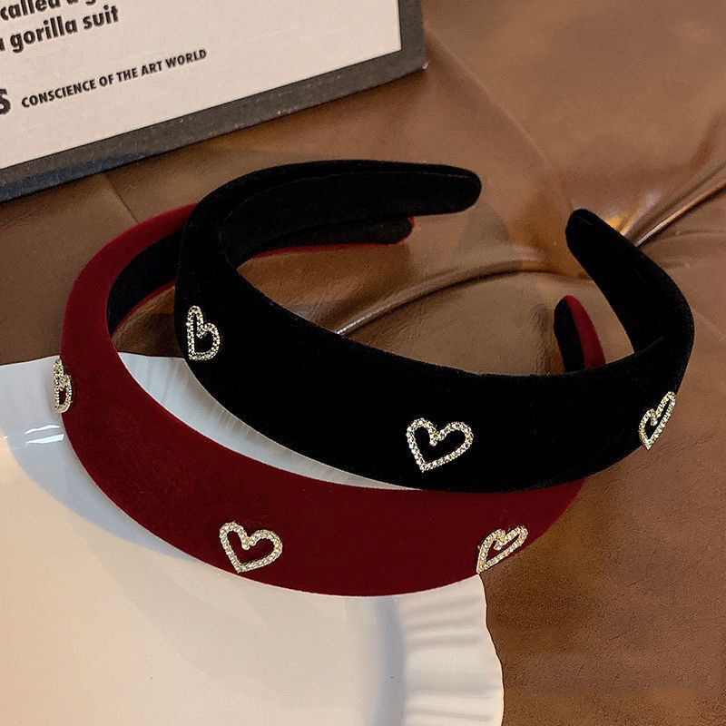 Korean-style fashionable and versatile bow headband, simple solid-color fabric sponge headband, high top headband, headwear and hairpin pic 9