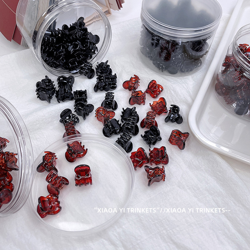 1.5cm小发夹小巧精致头发夹子女抓夹发抓韩国优雅气质刘海夹卡子详情4