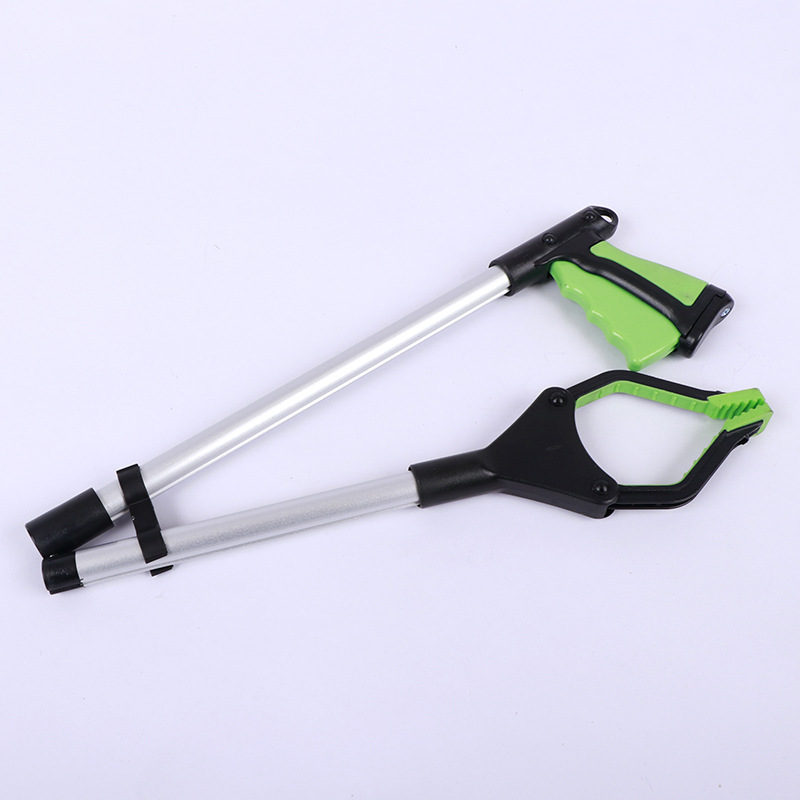 Foldable garbage collector for sanitation, cigarette butt picker, garbage collector, sanitary garbage tongs with magnets, garbage tongs pic 24