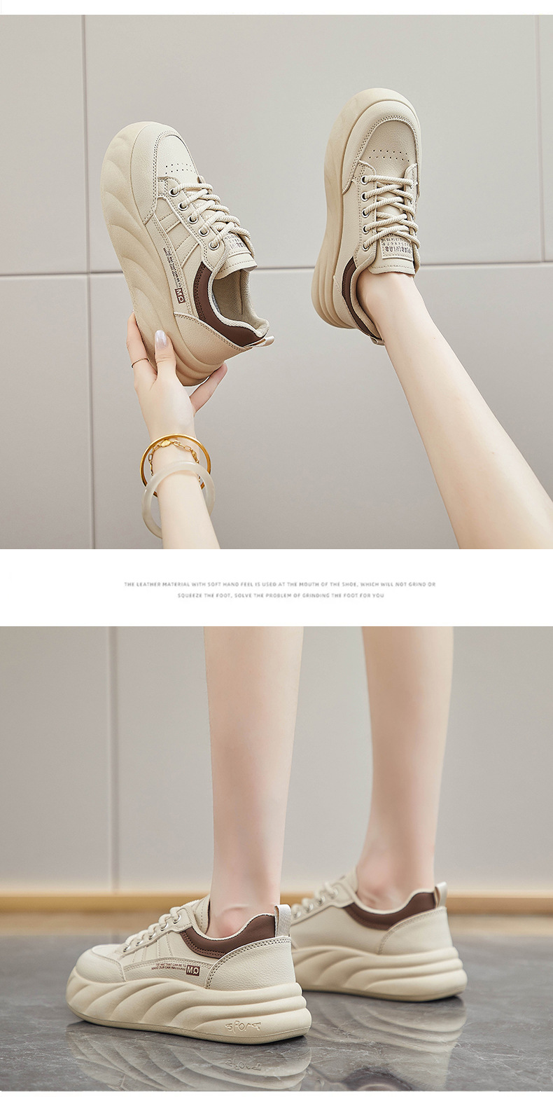 2024秋季小白鞋新款韩版ins女学生增高厚底运动板鞋休闲街拍K003详情16