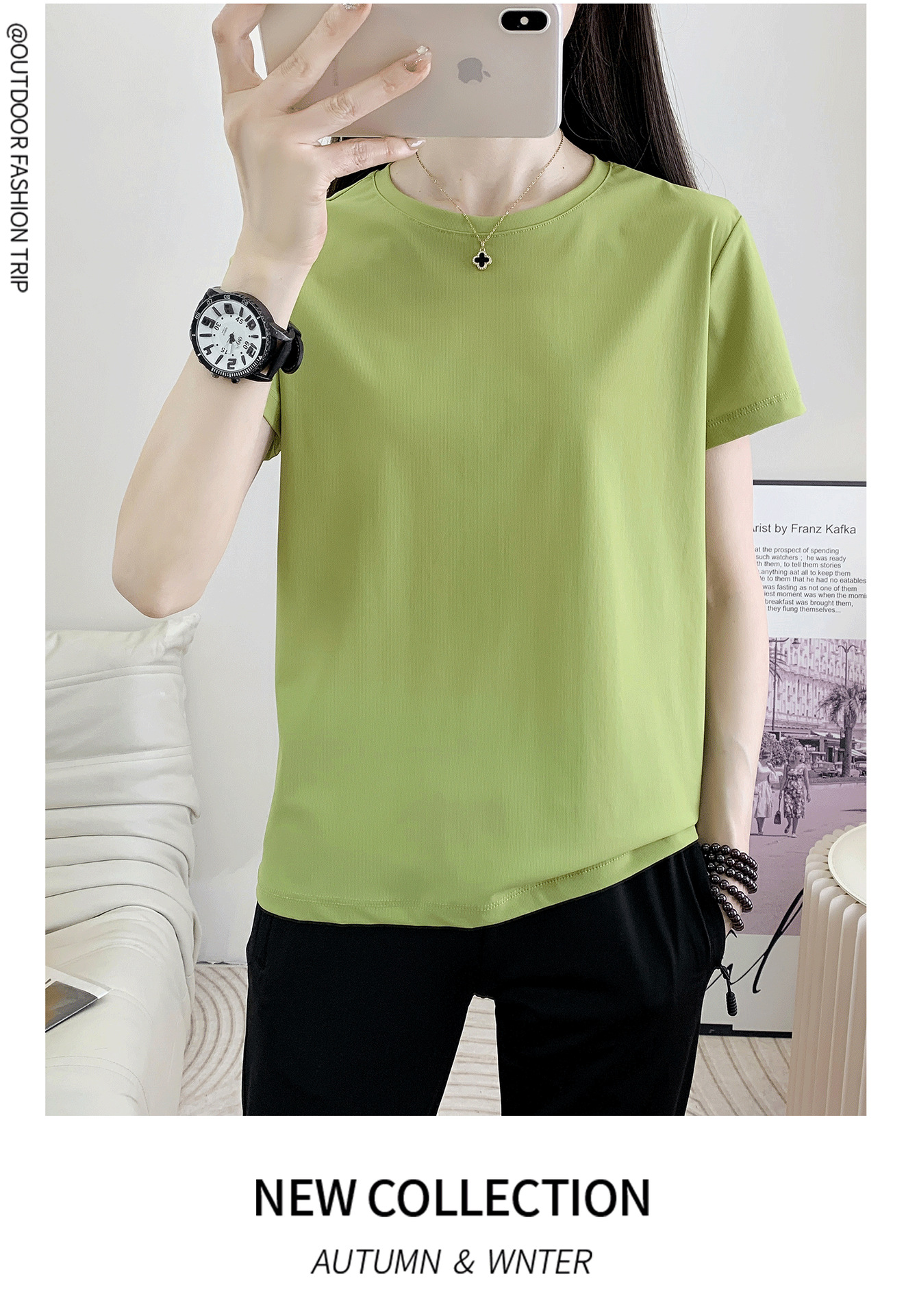 速干衣女短袖冰丝快干衣服批发户外运动跑步快干透气圆领t恤衫男详情43