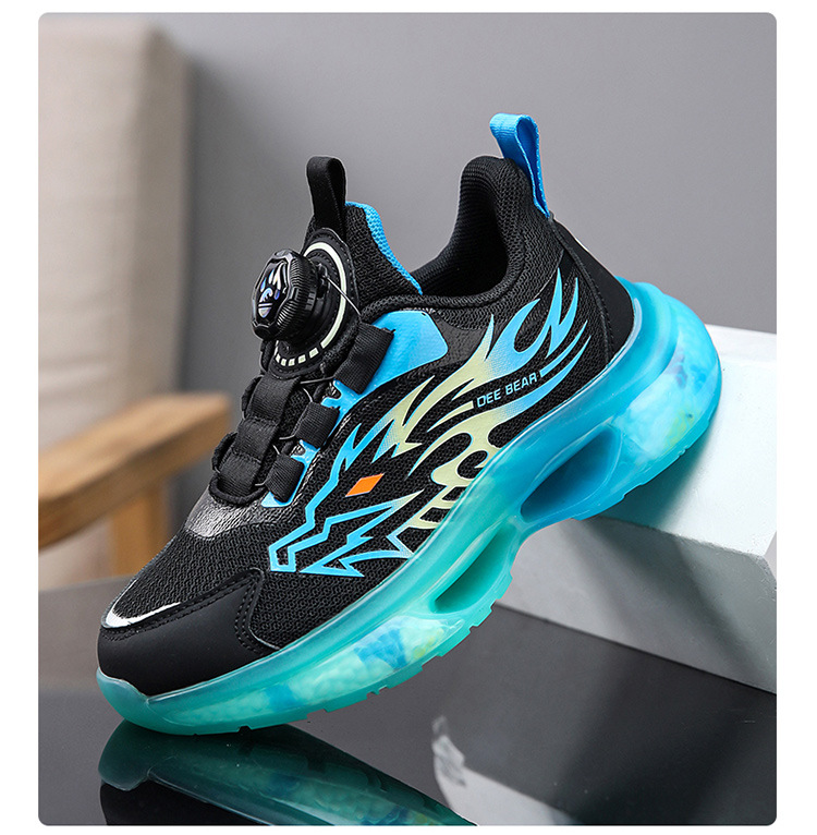 国潮中国风布鞋男童篮球鞋2024夏季新款网面儿童鞋子男孩跑步运动鞋大童透气网鞋详情25