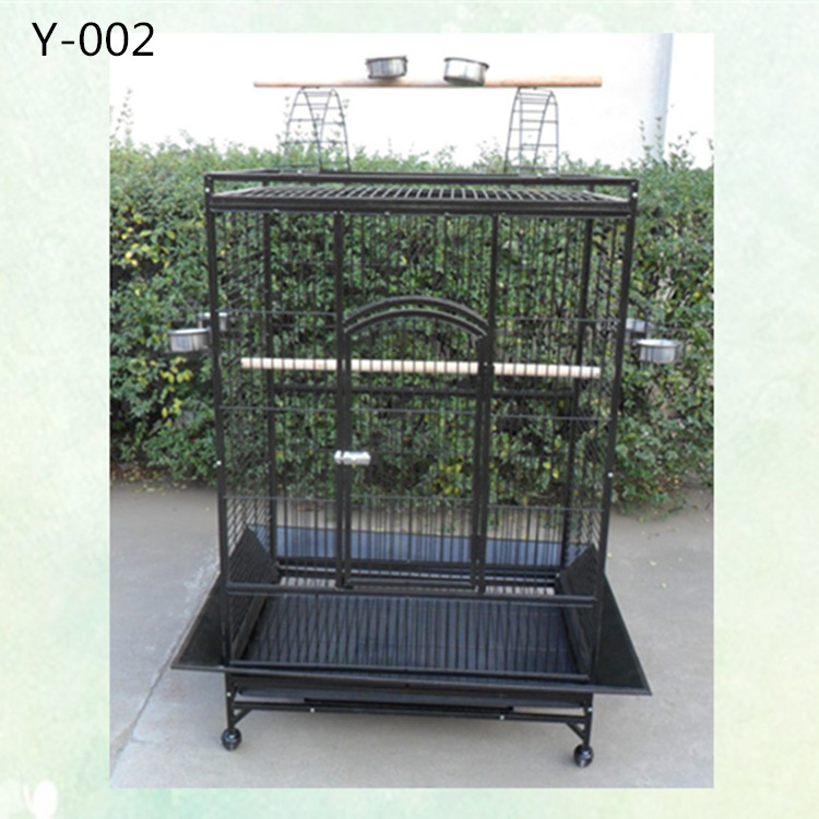 Wholesale of high-quality parrot cages and iron cages, various types available for customization. Choose from large parrot cages, birdcages, iron cages and large stand frames pic 4